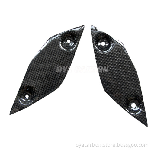 Carbon Fiber Side Heel Plates for Motorbike YAMAHA Fz-8 2012-2013